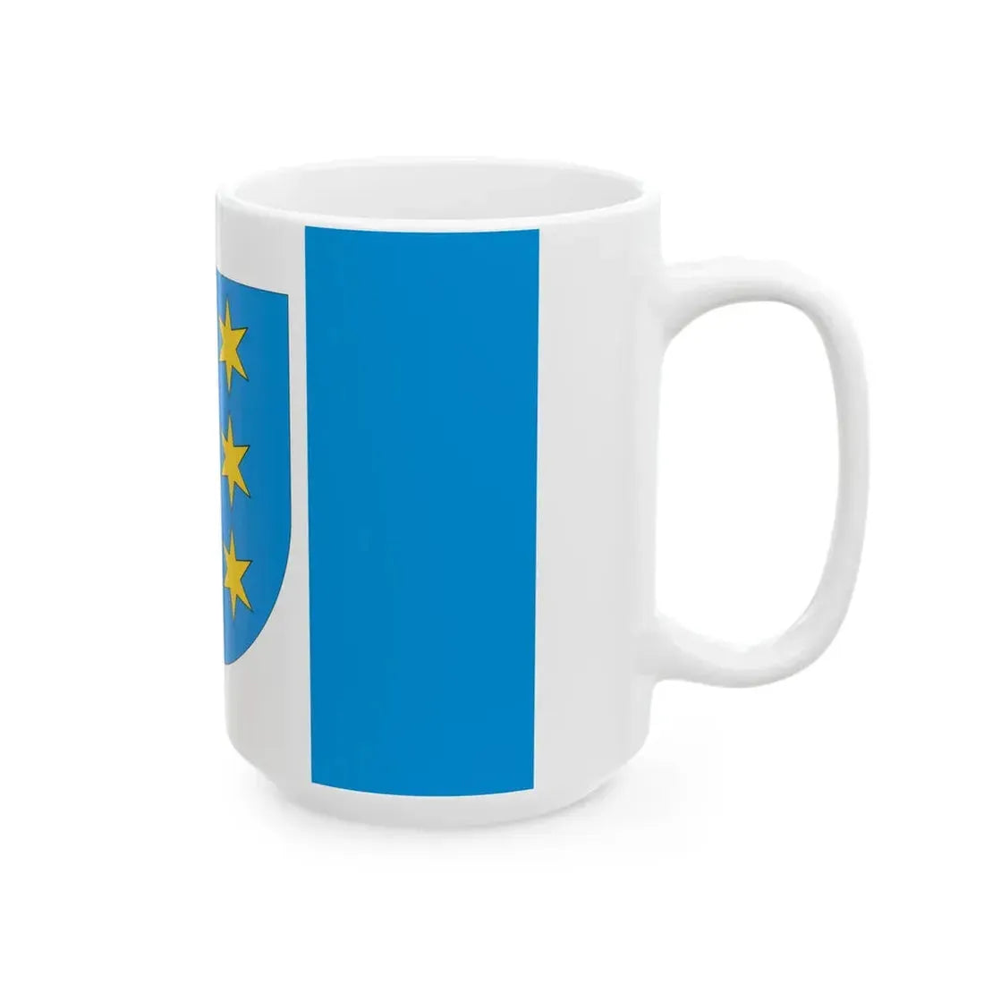 POL Lipiany flag (Poland) White Coffee Mug - Go Mug Yourself