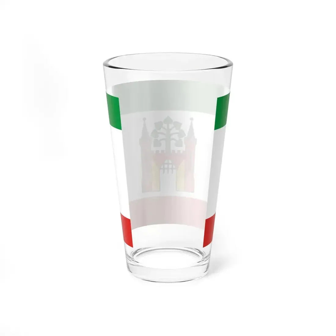 POL Lipno flag (Poland) Pint Glass 16oz - Go Mug Yourself