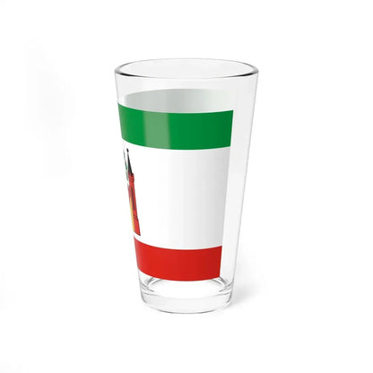 POL Lipno flag (Poland) Pint Glass 16oz - Go Mug Yourself