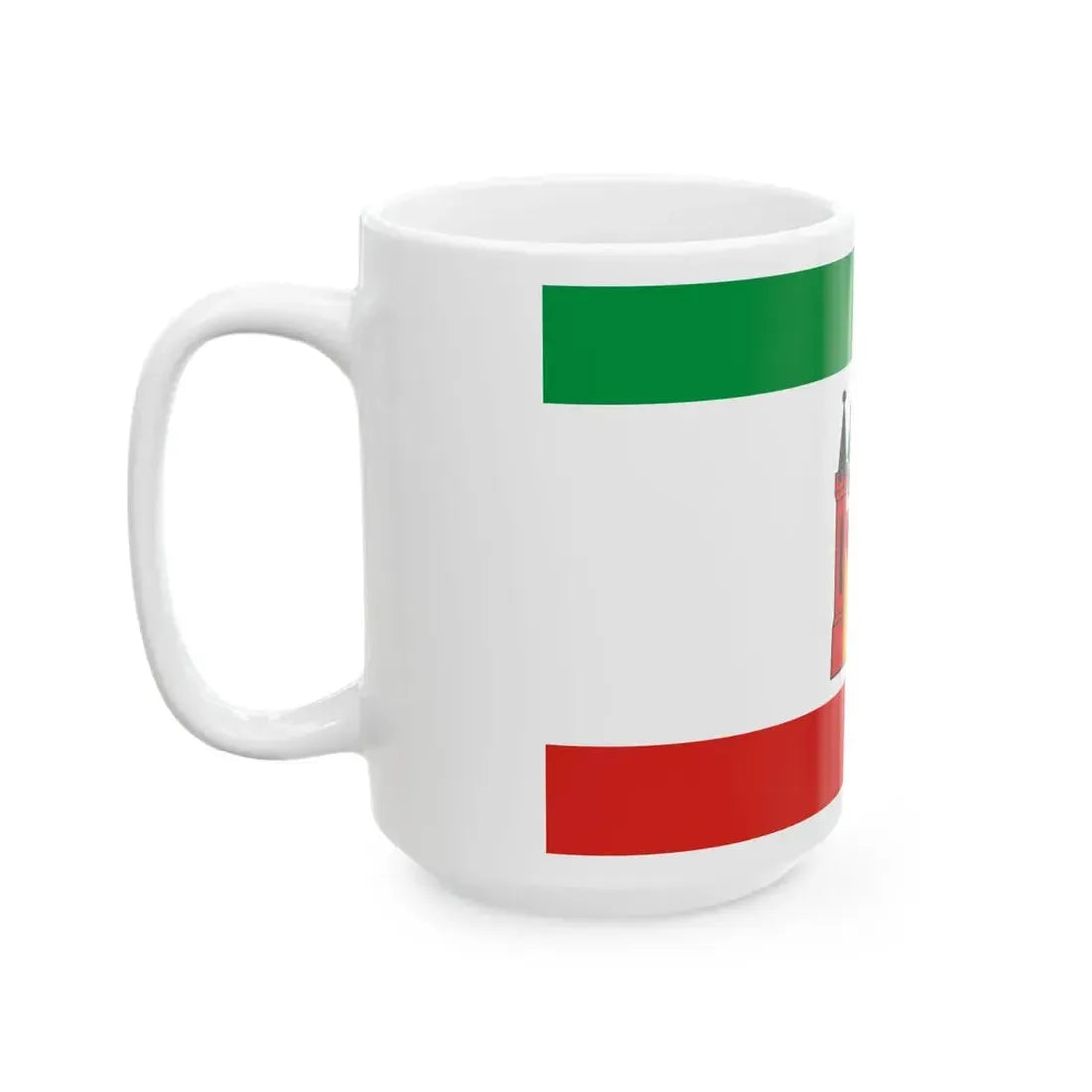 POL Lipno flag (Poland) White Coffee Mug - Go Mug Yourself