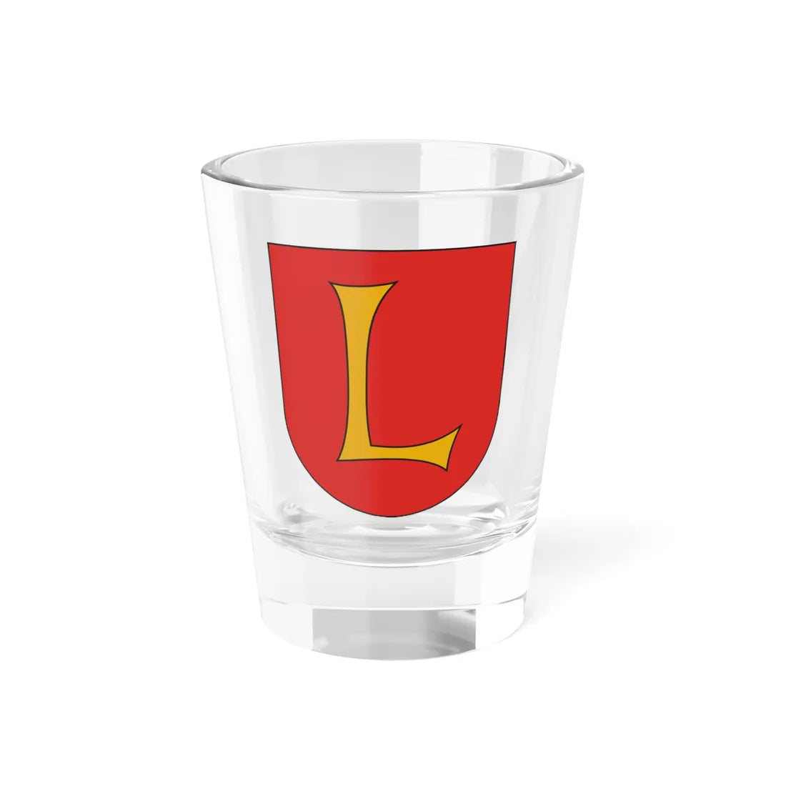 POL Lubaczów COA (Poland) (Coat of Arms) Shot Glass 1.5oz 1.5oz - Go Mug Yourself