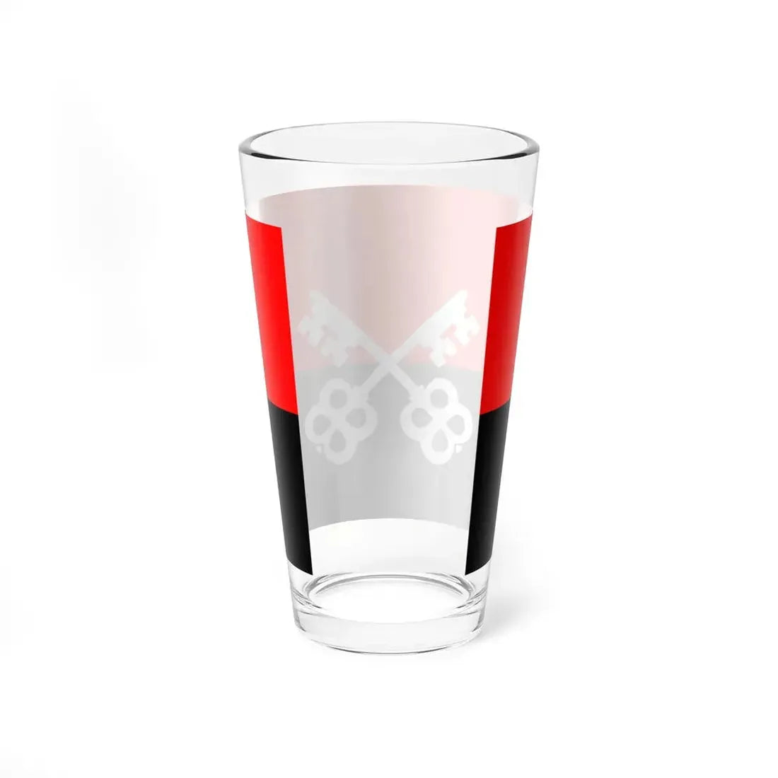 POL Luban flag (Poland) Pint Glass 16oz - Go Mug Yourself