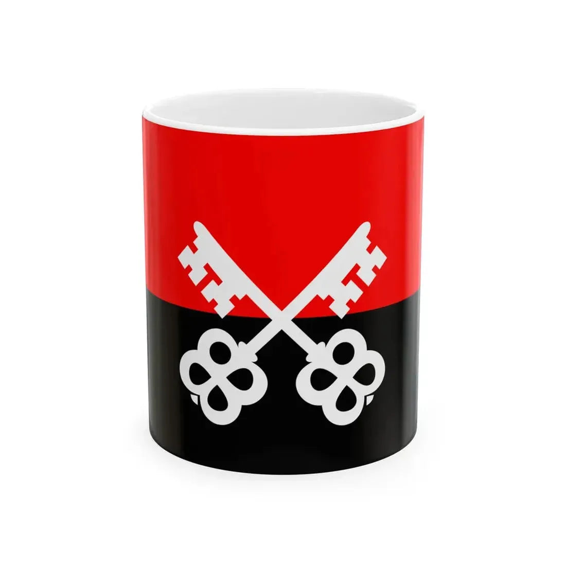 POL Luban flag (Poland) White Coffee Mug 11oz - Go Mug Yourself