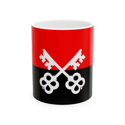 POL Luban flag (Poland) White Coffee Mug 11oz - Go Mug Yourself