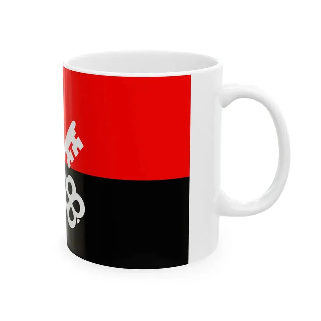 POL Luban flag (Poland) White Coffee Mug - Go Mug Yourself