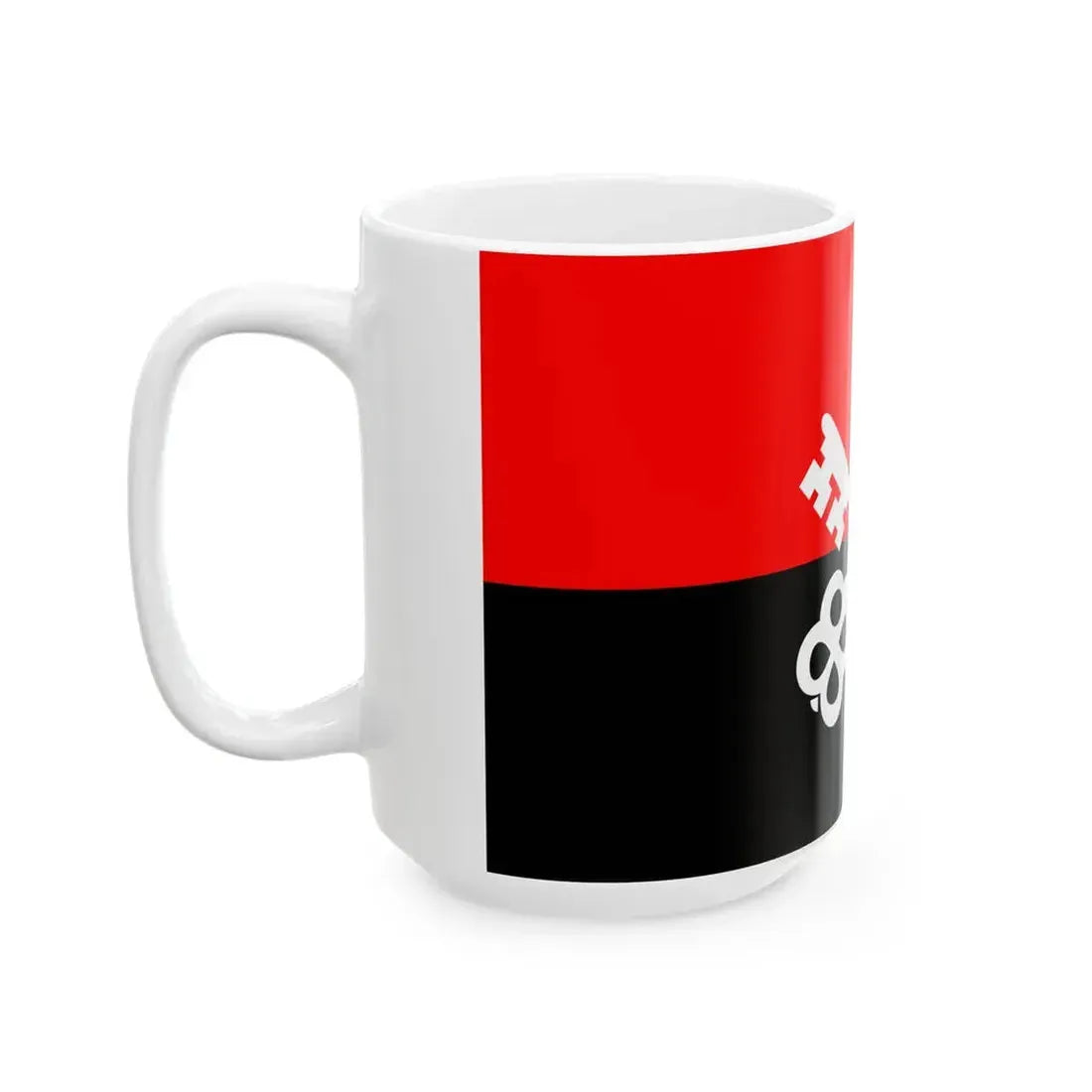 POL Luban flag (Poland) White Coffee Mug - Go Mug Yourself