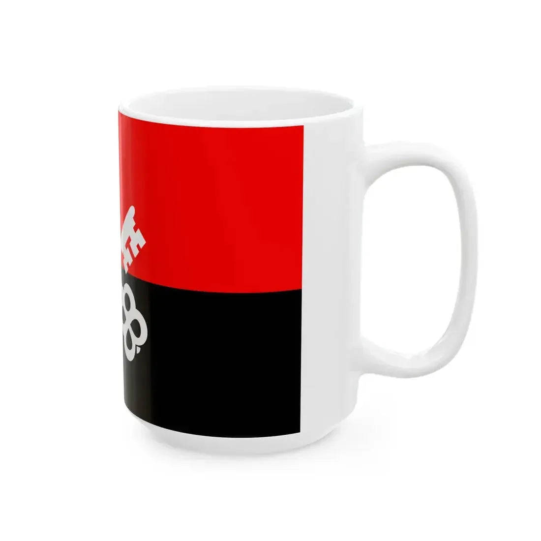 POL Luban flag (Poland) White Coffee Mug - Go Mug Yourself