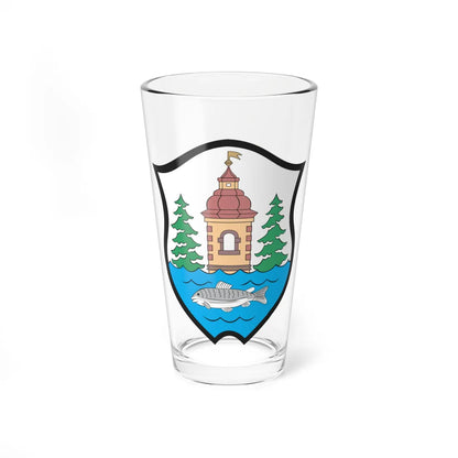 POL Lubawka COA (Poland) (Coat of Arms) Pint Glass 16oz 16oz - Go Mug Yourself