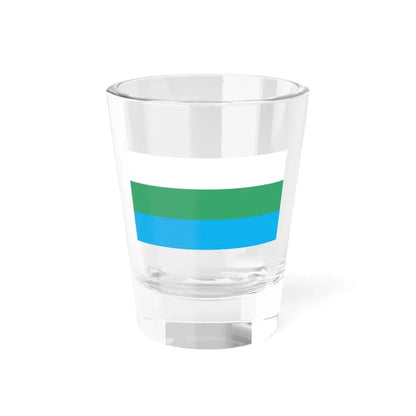 POL Lubawka flag (Poland) Shot Glass 1.5oz 1.5oz - Go Mug Yourself