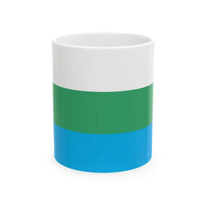 POL Lubawka flag (Poland) White Coffee Mug 11oz - Go Mug Yourself