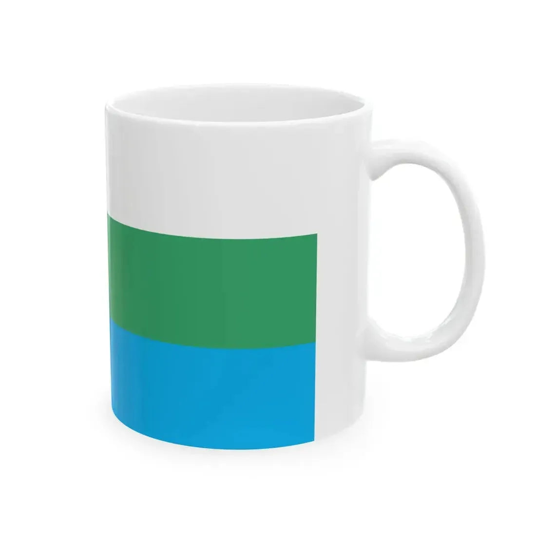 POL Lubawka flag (Poland) White Coffee Mug - Go Mug Yourself