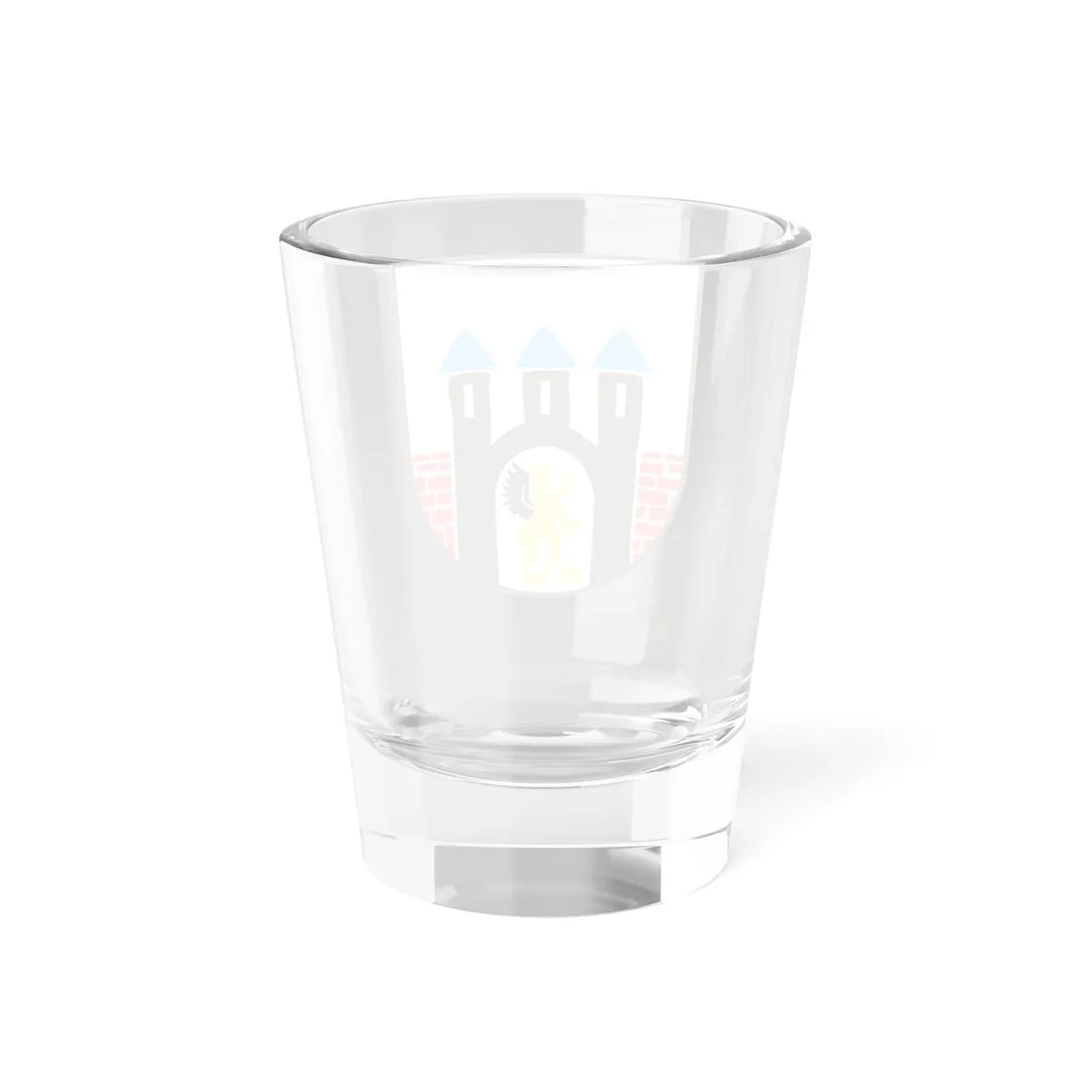 POL Lubień Kujawski COA old (Poland) (Coat of Arms) Shot Glass 1.5oz - Go Mug Yourself