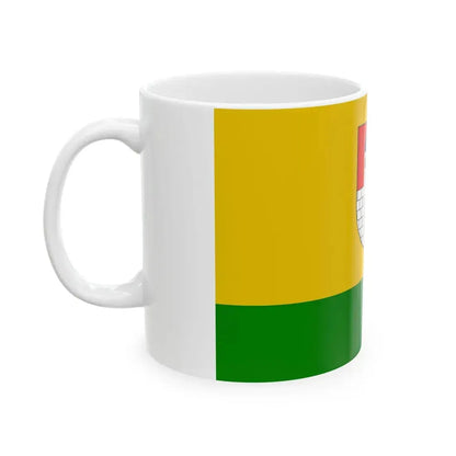 POL Lubien Kujawski flag (Poland) White Coffee Mug - Go Mug Yourself