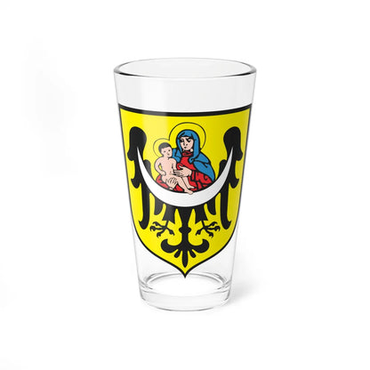 POL Lubin COA (Poland) (Coat of Arms) Pint Glass 16oz 16oz - Go Mug Yourself