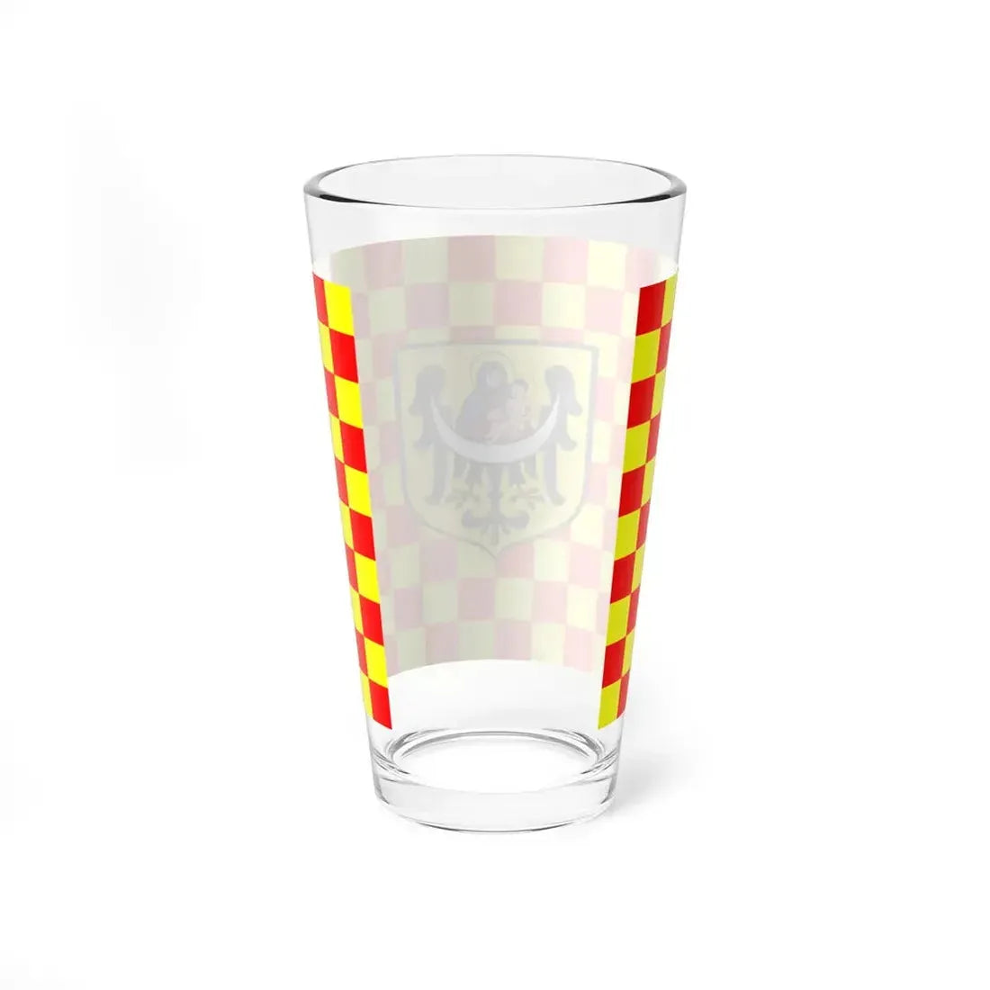 POL Lubin ensign (Poland) Pint Glass 16oz - Go Mug Yourself