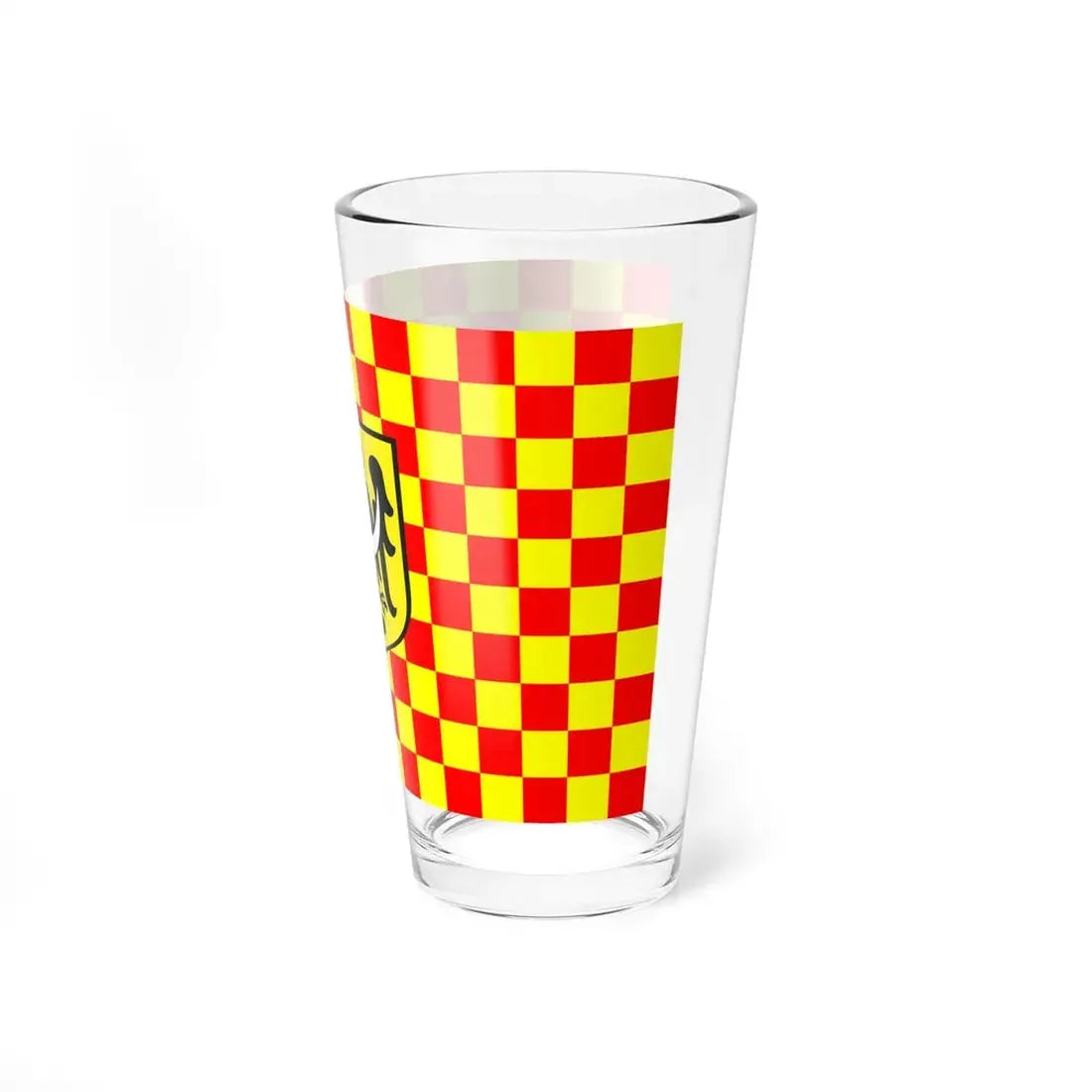 POL Lubin ensign (Poland) Pint Glass 16oz - Go Mug Yourself