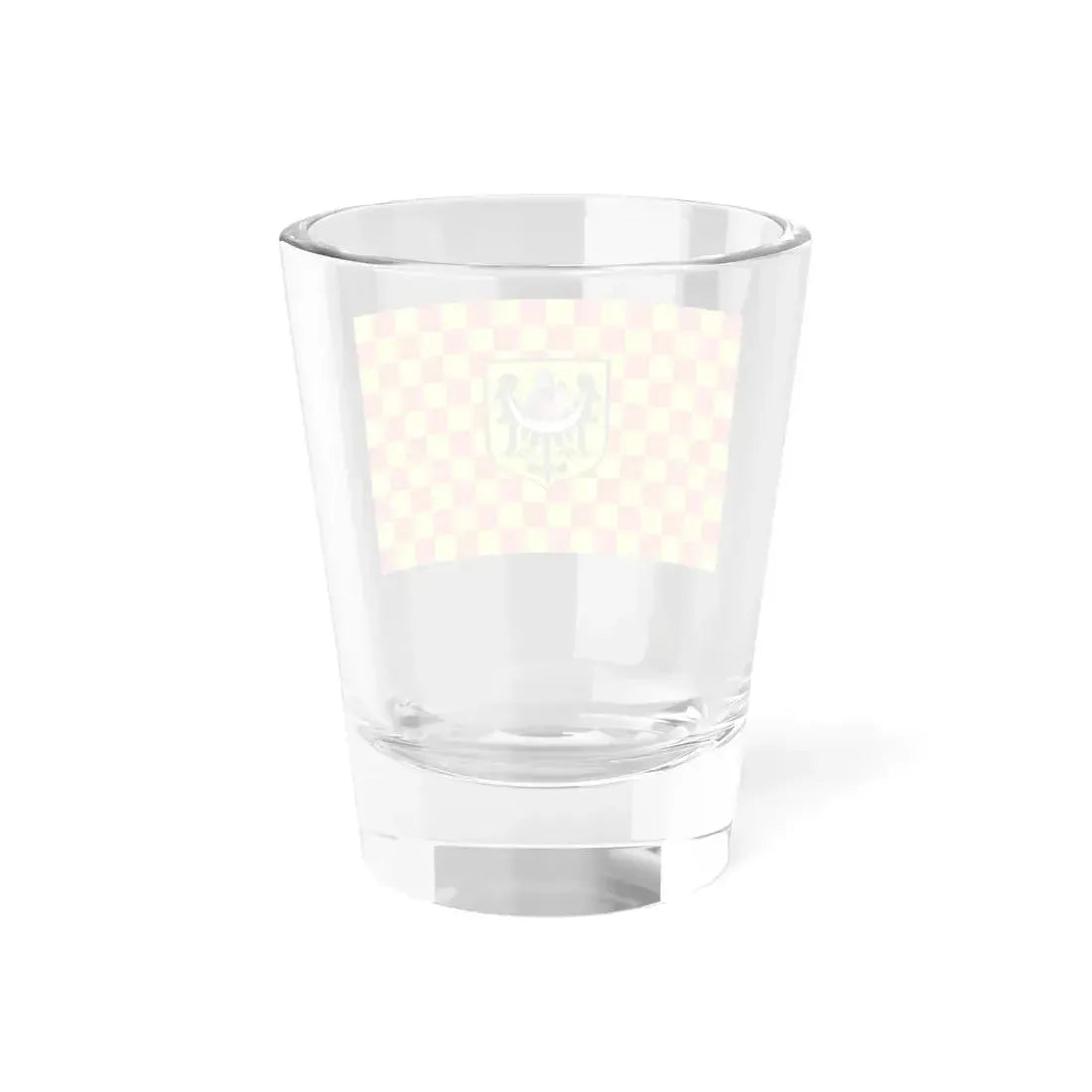 POL Lubin ensign (Poland) Shot Glass 1.5oz - Go Mug Yourself