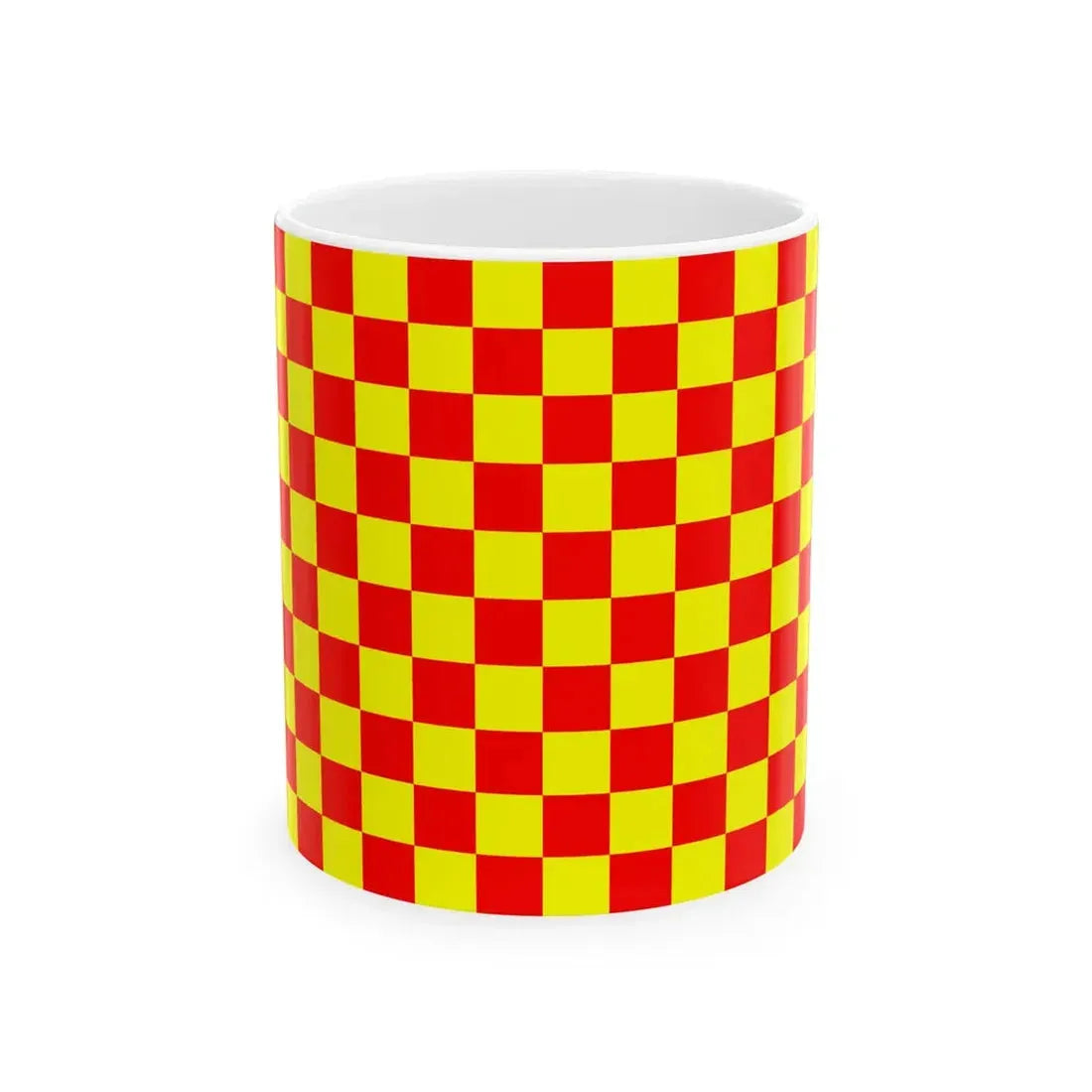 POL Lubin flag (Poland) White Coffee Mug 11oz - Go Mug Yourself