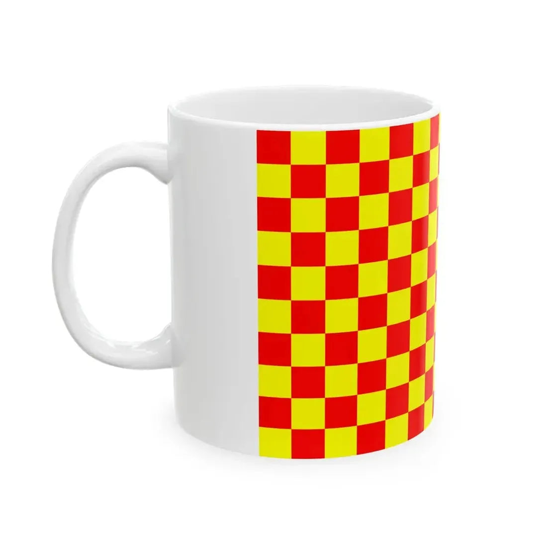 POL Lubin flag (Poland) White Coffee Mug - Go Mug Yourself