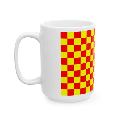 POL Lubin flag (Poland) White Coffee Mug - Go Mug Yourself