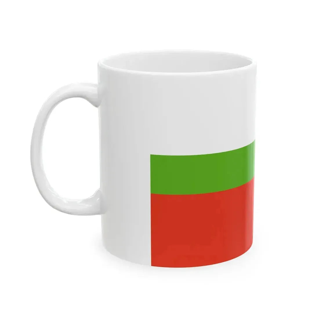 POL Lublin flag (Poland) White Coffee Mug - Go Mug Yourself