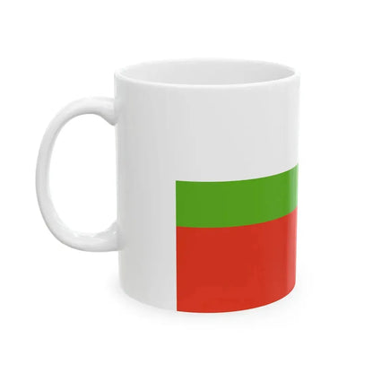 POL Lublin flag (Poland) White Coffee Mug - Go Mug Yourself