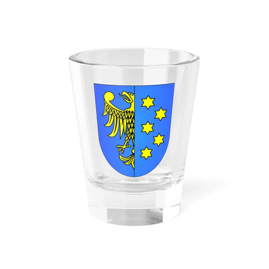 POL Lubliniec COA incorrect (Poland) (Coat of Arms) Shot Glass 1.5oz 1.5oz - Go Mug Yourself