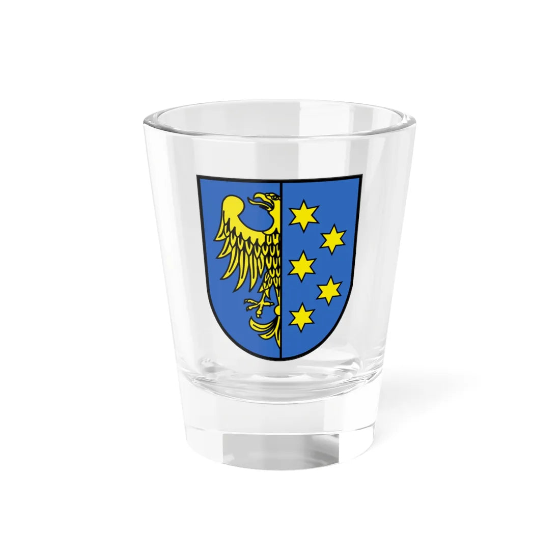POL Lubliniec COA1 (Poland) (Coat of Arms) Shot Glass 1.5oz 1.5oz - Go Mug Yourself