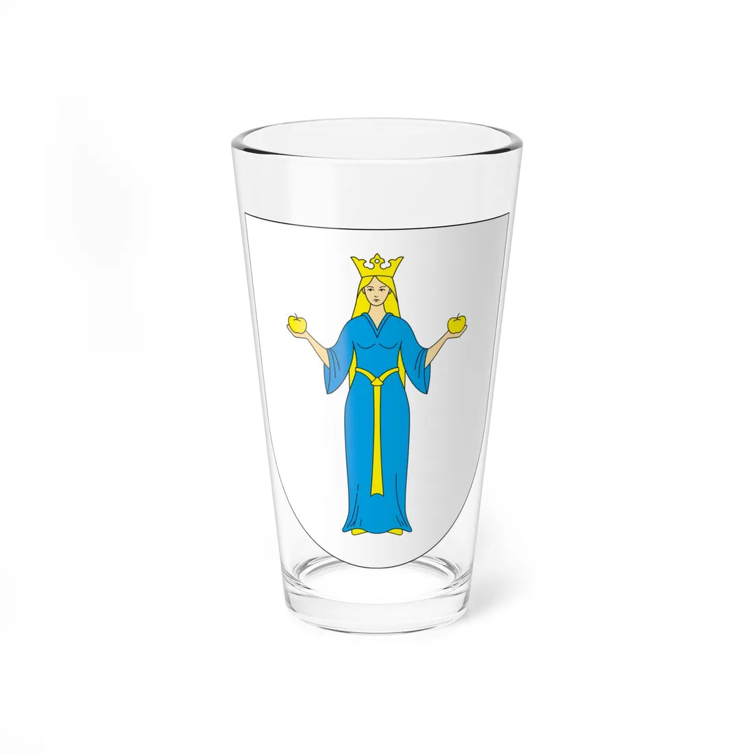 POL Lubniewice COA (Poland) (Coat of Arms) Pint Glass 16oz 16oz - Go Mug Yourself