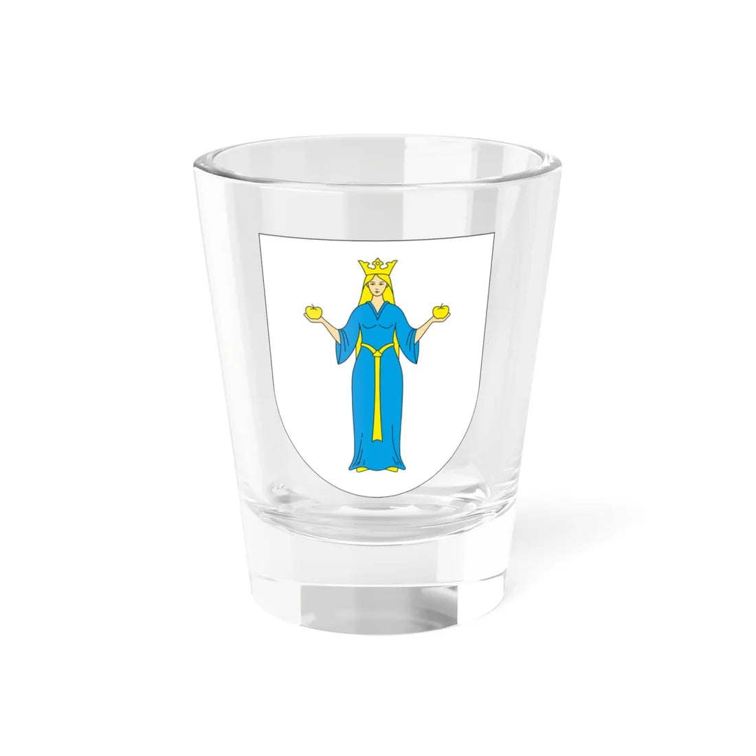 POL Lubniewice COA (Poland) (Coat of Arms) Shot Glass 1.5oz 1.5oz - Go Mug Yourself