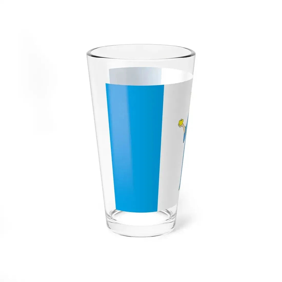 POL Lubniewice flag (Poland) Pint Glass 16oz - Go Mug Yourself