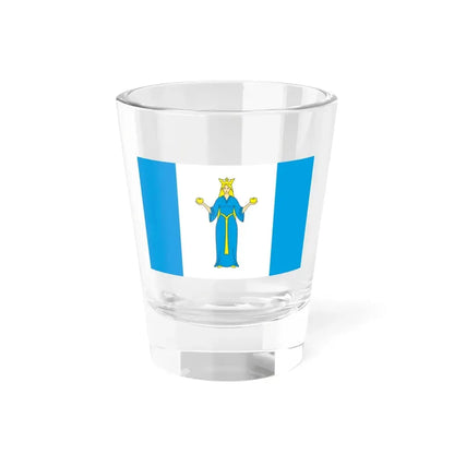 POL Lubniewice flag (Poland) Shot Glass 1.5oz 1.5oz - Go Mug Yourself