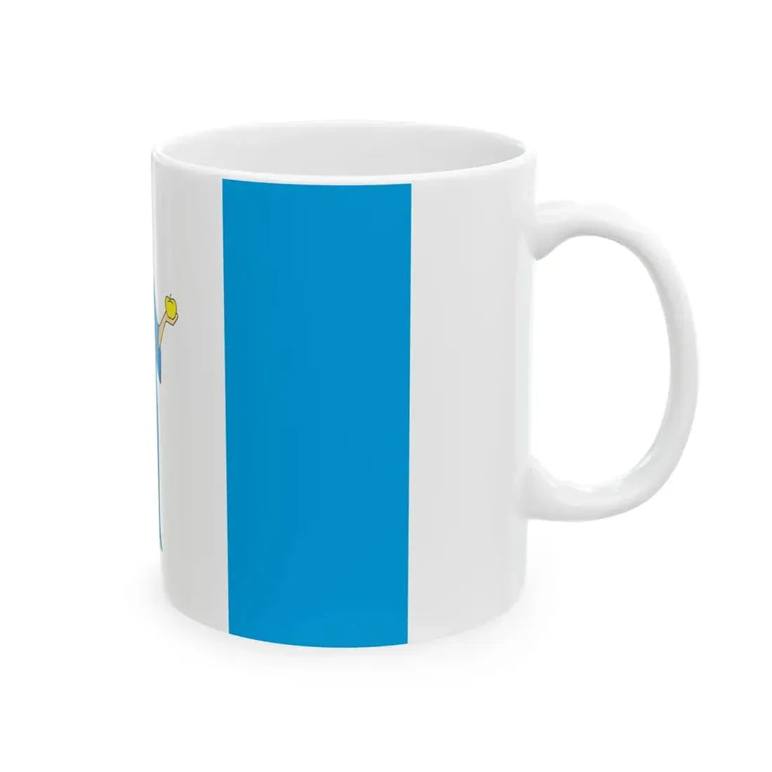 POL Lubniewice flag (Poland) White Coffee Mug - Go Mug Yourself