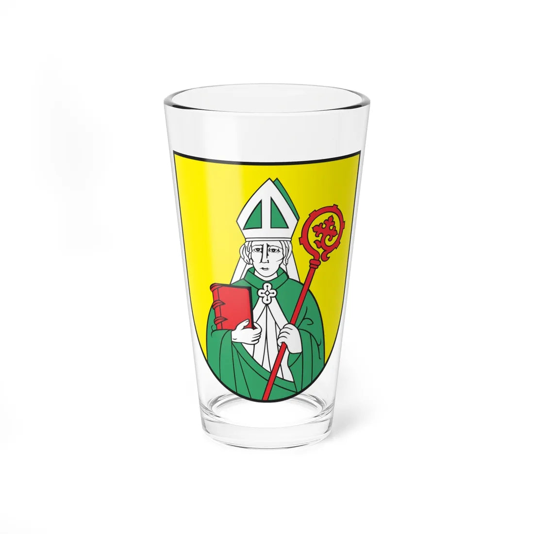 POL Lubomierz COA (Poland) (Coat of Arms) Pint Glass 16oz 16oz - Go Mug Yourself