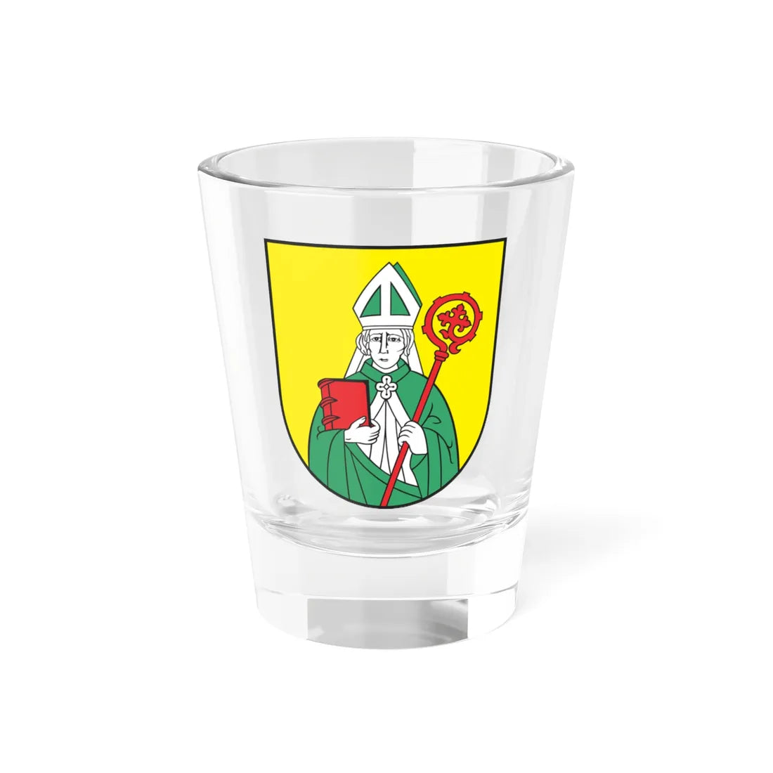 POL Lubomierz COA (Poland) (Coat of Arms) Shot Glass 1.5oz 1.5oz - Go Mug Yourself
