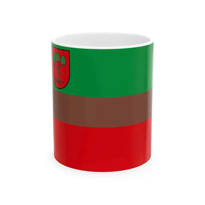 POL Lubraniec flag (Poland) White Coffee Mug 11oz - Go Mug Yourself