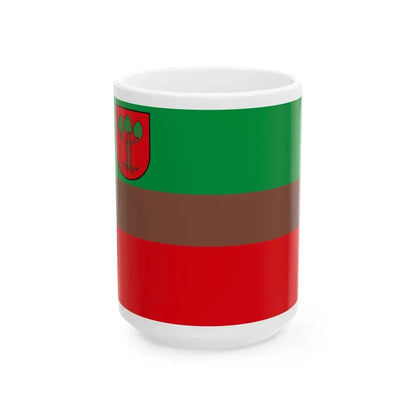POL Lubraniec flag (Poland) White Coffee Mug 15oz - Go Mug Yourself