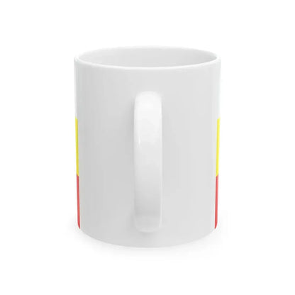 POL Lubsko flag (Poland) White Coffee Mug - Go Mug Yourself