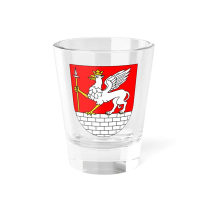 POL Lubycza Królewska COA (Poland) (Coat of Arms) Shot Glass 1.5oz 1.5oz - Go Mug Yourself