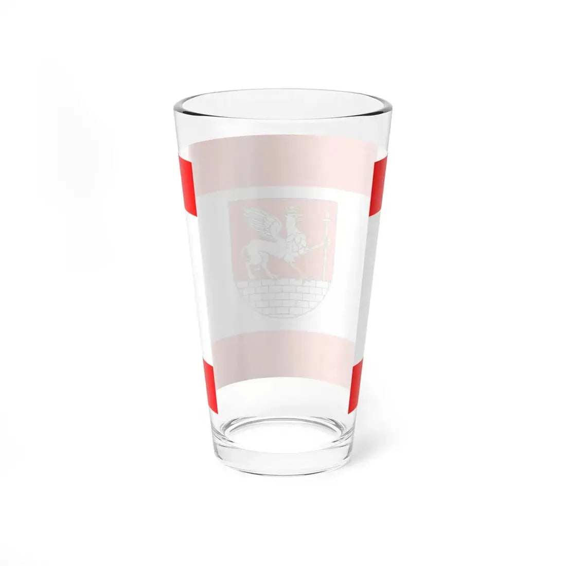 POL Lubycza Krolewska flag (Poland) Pint Glass 16oz - Go Mug Yourself