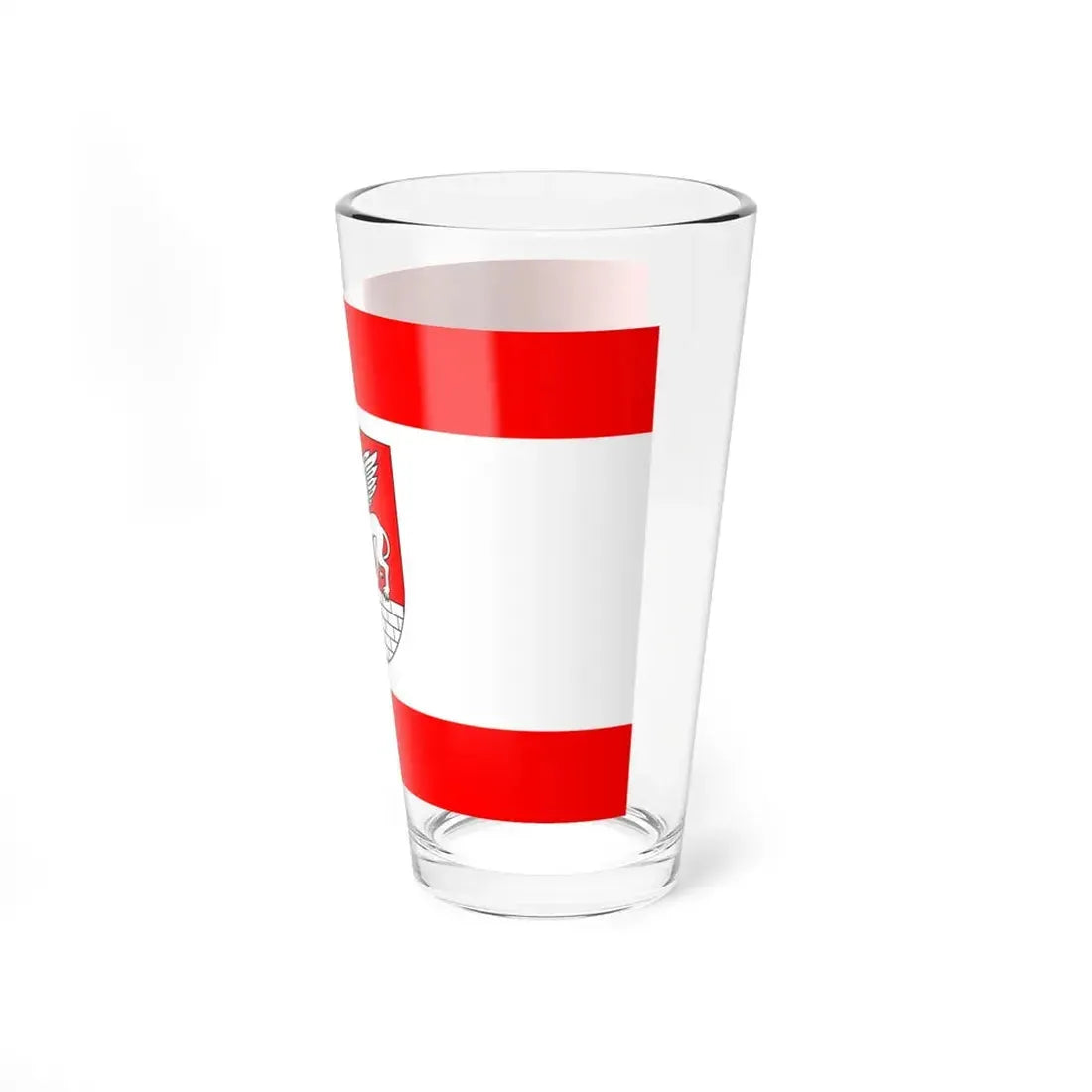 POL Lubycza Krolewska flag (Poland) Pint Glass 16oz - Go Mug Yourself