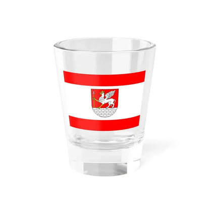 POL Lubycza Krolewska flag (Poland) Shot Glass 1.5oz 1.5oz - Go Mug Yourself