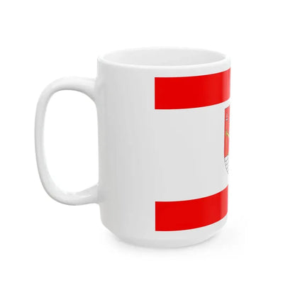 POL Lubycza Krolewska flag (Poland) White Coffee Mug - Go Mug Yourself