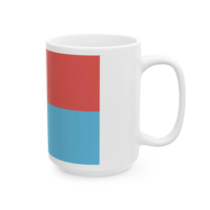 POL Lwow flag (Ukraine) White Coffee Mug - Go Mug Yourself