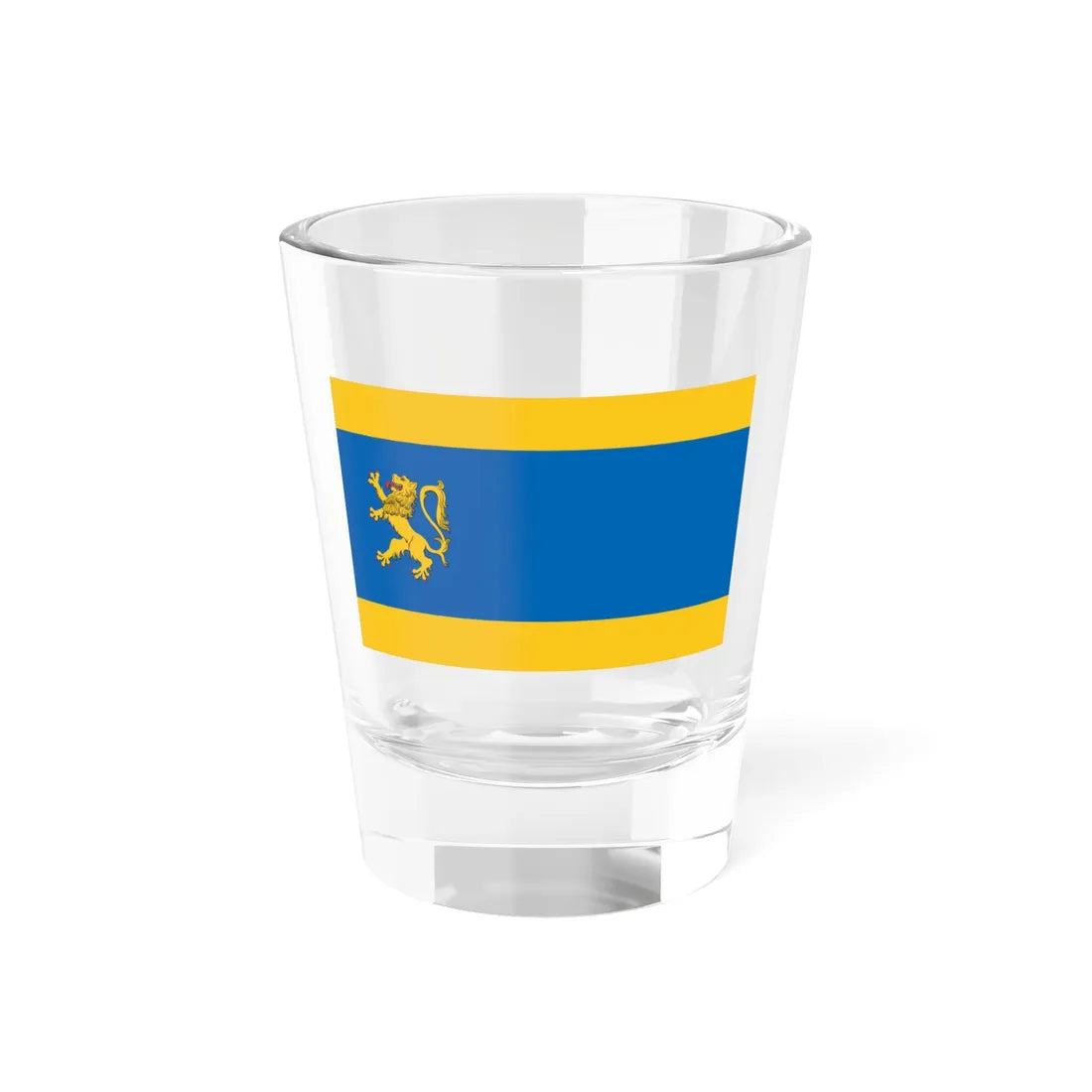 POL Lwowek flag (Poland) Shot Glass 1.5oz 1.5oz - Go Mug Yourself