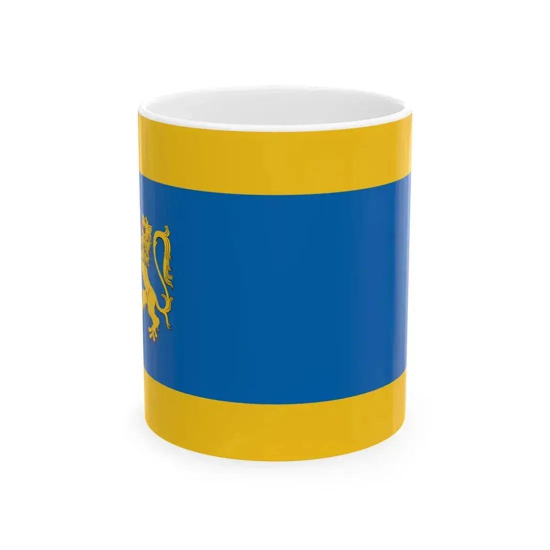 POL Lwowek flag (Poland) White Coffee Mug 11oz - Go Mug Yourself