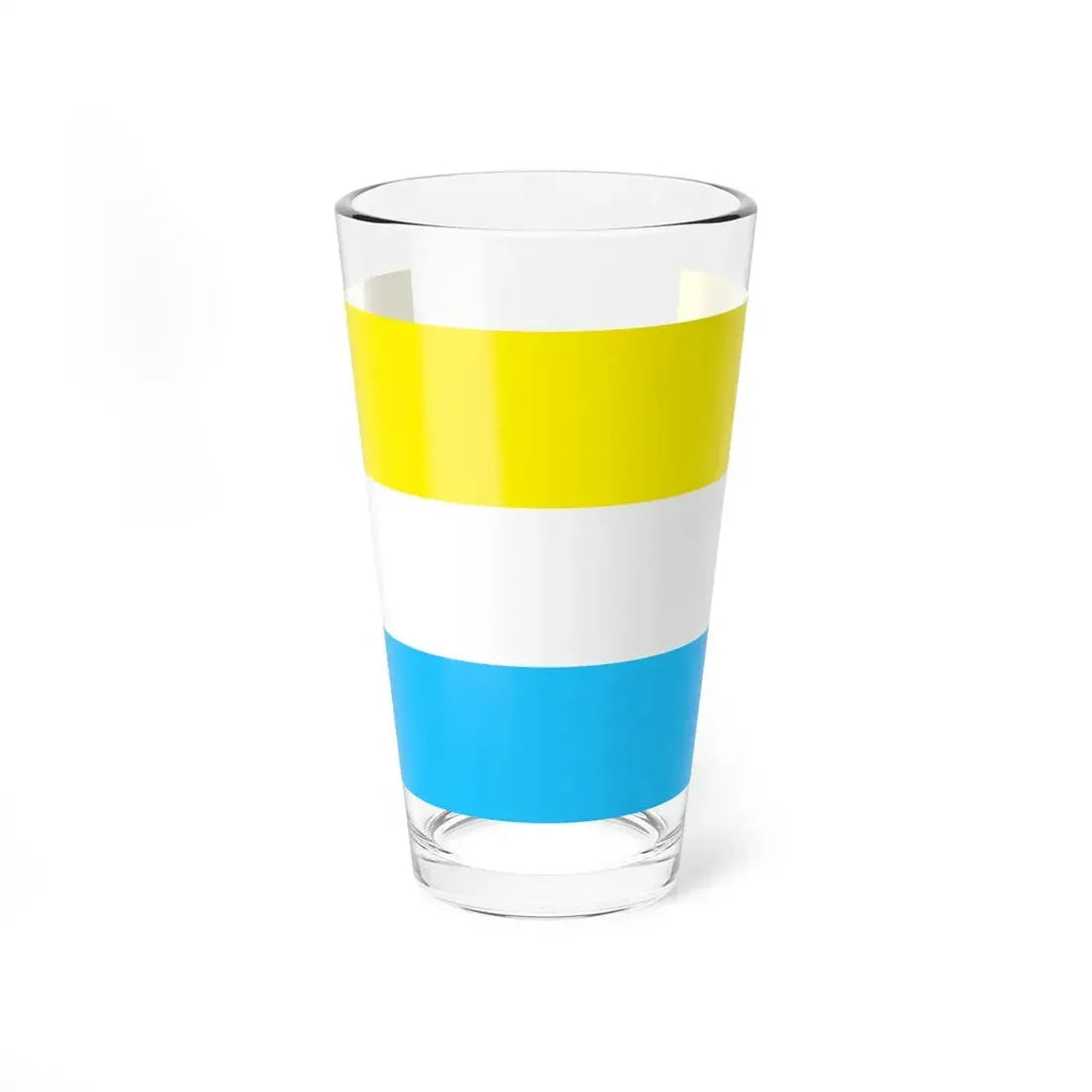 POL Lwowek Slaski flag (Poland) Pint Glass 16oz 16oz - Go Mug Yourself