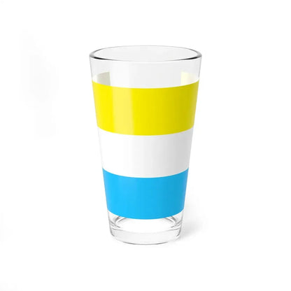 POL Lwowek Slaski flag (Poland) Pint Glass 16oz 16oz - Go Mug Yourself