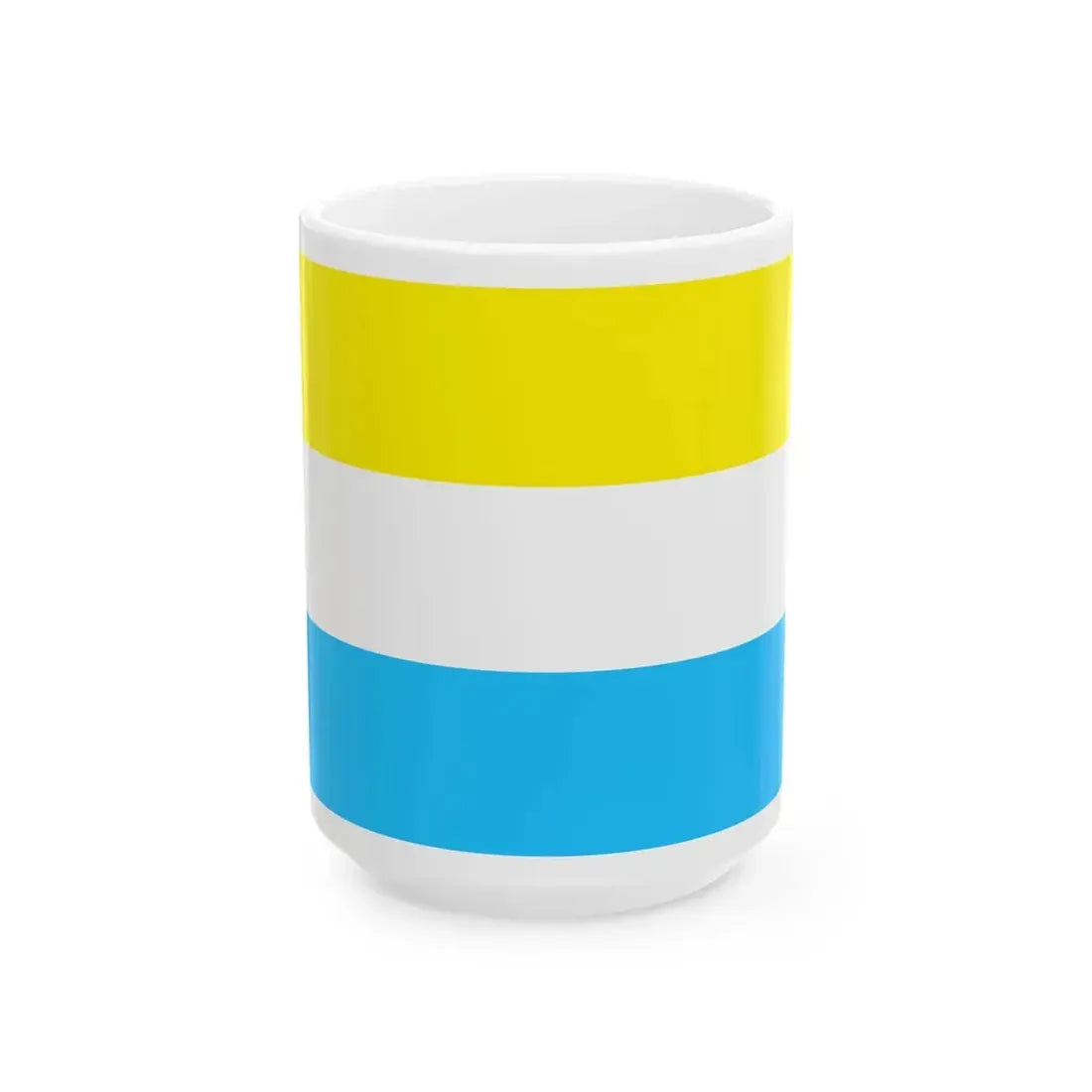POL Lwowek Slaski flag (Poland) White Coffee Mug 15oz - Go Mug Yourself