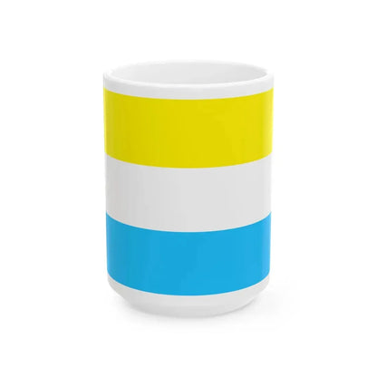 POL Lwowek Slaski flag (Poland) White Coffee Mug 15oz - Go Mug Yourself